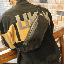 New Men Genuine Leather 100 Hitch Chest Bag BRIEF SOFT LEATHER LIGHT SMALL BACKPACK MENS BAG SINGLE SHOULDER SLOPED SATCHEL BOOMER