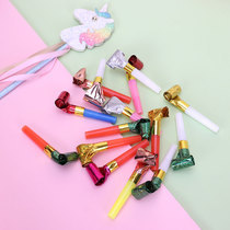 Childrens birthday dragon blowing toy blowing party to help the fun whistle blowing dragon creative childrens birthday gift