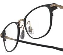 Divine comfort Japanese handmade pure titanium gold glasses Masunaga 999 9 frames in gold 360T