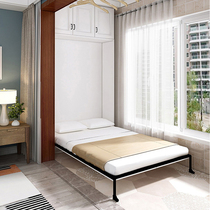 Invisible bed Small apartment multi-function storage bed high box Modern simple Murphy flip combination folding bed Household bed