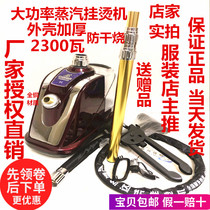 Shanghai Nasdak X1 all copper interface double cylinder steam King high power hanging ironing machine 2300W clothing store commercial