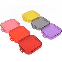 gopro Hero 3 4 small ant Red Yellow Orange pink purple gray filter protection ring diving lens cover