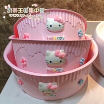 Cute cat baby adult thickened basin baby laundry basin hello kitty washbasin fruit