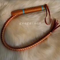 Inner Mongolia characteristic ethnic crafts horse whip skin whip grassland tourist souvenir gift decoration dance props
