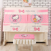 New manufacturer direct marketing cartoon Korean style printed cloth art piano cover half cover recommended to buy