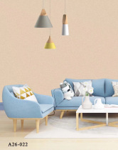 {Red Star Meikailong 1 store same model} Seven Terry brand Wall cloth A26-029 series light yellow