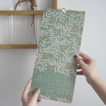 Ink grain stationery Research Institute Point store line mold 2022 Calendar wall decoration Calendar