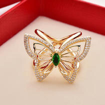 Scarf butterfly knot multifunctional knot of the tissue butterfly knot of high end scarf tissue tip 2022 new clothing accessories