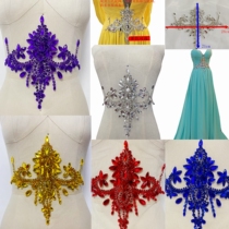 Handmade diamond ornaments handmade beads patchwork clothing accessories