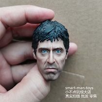 1 6 soldiers model Scarface Astros Alpacino Head Carved Spot