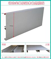 Cabinet special PVC skirting line aluminum alloy skirting board surface uniform baffle plastic kick