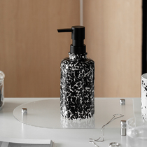Export European and American PIN Ceramic Press bottle in air washing hand wash bath shampoo shampoo condenser packing bottle