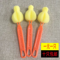 10 pacifier brushes Baby bottle cleaning brush Sponge cleaning brush Newborn bottle pacifier brush
