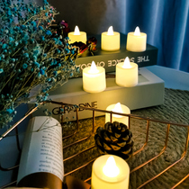 LED electronic candle light romantic proposal creative arrangement supplies birthday surprise heart-shaped candle Valentine Day Decoration