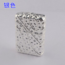 Silver crater hollow armor sleeve ZORRO ZORRO ZIP kerosene lighter universal handmade DIY decoration