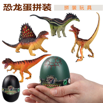 Large 4D three-dimensional assembly dinosaur egg dinosaur model early education childrens educational toys gift items