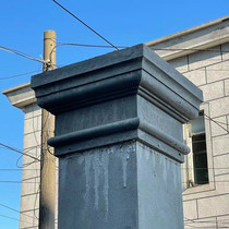 Square Roman column Column head column foot mold Door column base Cement column Fence column Top column cap Plastic steel model