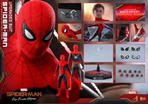 HT HotToys 1 6 MMS542 Spider-man hero expedition red and black upgraded suit version