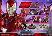 HT HotToys 1 6 MMS528 compound 4 Iron Man MK85 alloy die-casting head carving improved version