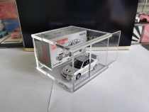 Tomica Hot Wheels Display Case TLV MINIGT Formica TP1: 64 Car Model Acrylic Protective Case