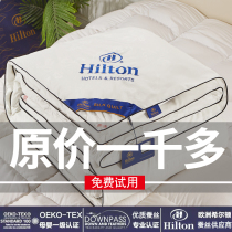 Exit Hilton silk quilted by 100 mulberry silk quilt by core air conditioning quilted by cotton quilted by spring and autumn by summer cold by summer