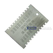 Thickness gauge Thickness double-sided comb wet film SHG200umSHG film measurement 100750 gauge wet comb gauge
