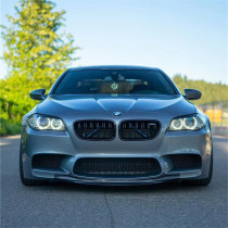 Suitable for F10 F15 BMW 5 Series changed AN M5 front and rear bars surrounded by carbon fiber front lip side skirt rear lip tail