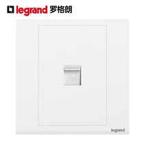 Legrand network panel Computer network cable socket Network cable box Dual network port Fiber optic six gigabit type 86