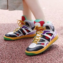 G home C womens shoes couple high-top sports board shoes Dad shoes mens shoes B home D high-set version booties tide brand autumn and winter
