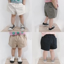 Boys and girls Summer Shorts 2020 new summer models Joker cotton pants small and medium Children Baby loose casual pants tide