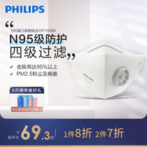  Philips electric fresh air mask original adult childrens replacement filter element contains 5 pieces FY0086 FY0083