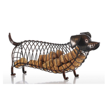 tooarts wine stopper collection tank cork stopper storage tank rack iron ornaments