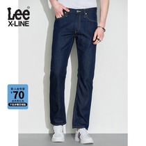 LeeXLINE 22 Spring Summer New Product 726 Standard Clear Washed Male Jeans Tide LMB1007266UX-862