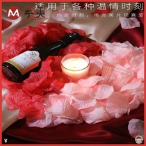 Wedding room arrangement set forever flower simulation fake rose petal proposal arrangement creative supplies wedding room decoration marriage