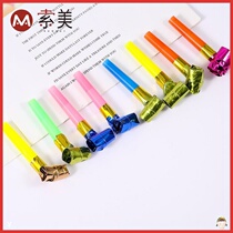 Birthday Party Blow Up Blow Dragon Boy Girl Grossing Mouth Whistle Trumpeter Children Creative Cartoon Whistle