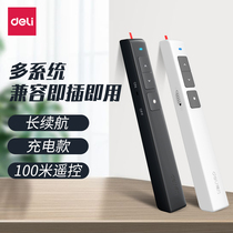 Able Laser Page-turning Pen Charging Style Speech Projector Pen Electronic Teaching Whip Teaching Lectuber Page-turner Remote Control Pen