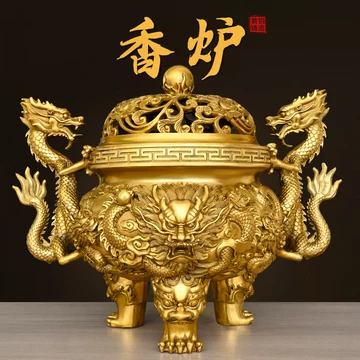 三足九龙黄铜香炉-三足九龙黄铜香炉促销价格、三足九龙黄铜香炉品牌- 淘宝