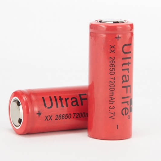 The new UltraFire26650 lithium battery 7200 6800mAh 3.7V flashlight is dedicated
