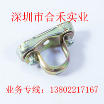 Thickened iron line tube straight through galvanized metal pipe wire pipe accessories galvanized steel pipe cage