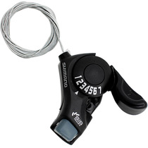 Dial front dial finger 21 general mail mountain bike right hand bike left front and rear device 7-speed folding road car variable speed