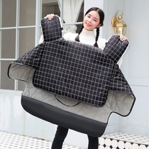 Small electric car 2021 Winter new cotton windshield waterproof battery car thick warm windshield in autumn and winter