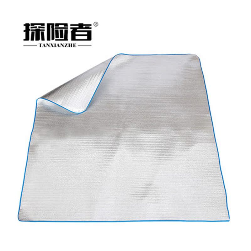 Explorer outdoor portable spring tour mat plus thick moisture-proof mat picnic mat picnic mat lawn camping picnic cloth