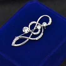 High-grade suit brooch Womens Open shirt buckle corsage shawl pin fixed clothes womens anti-light accessories 2021