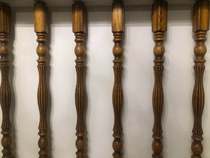 Imperial staircase column Light luxury