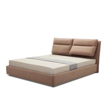 Gu Jia home fabric sofa modern simple technology cloth master bedroom wedding bed double bed vitality pie BY B085B