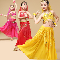 Xinjiang dance performance clothing children 2020 new performance clothing Indian clothing female Tianzhu belly dance children