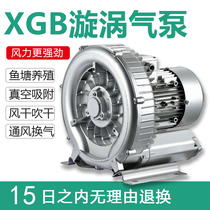 Ruijing high pressure vortex fan Vortex air pump Fish pond Fish pond oxygen blower Industrial oxygen pump High pressure fan