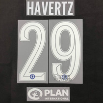 20-21 Chelsea home Cup print number