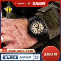 MTM American origin Cobra Outdoor Multi-function Waterproof Steel Titanium Sports Diving Fashion business mens watch