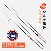 2 1 2 4 m ML M MH CARBON ROAD Rod Fu Shi Guide Ring Fuj Straight Shank Gun Handle Teething Fishing Rod
